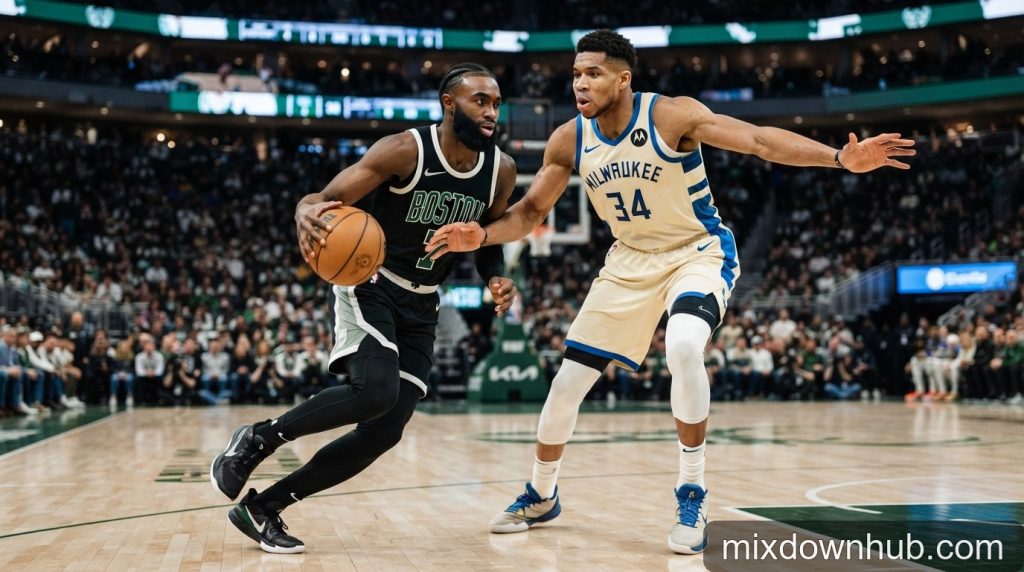 Lịch thi đấu NBA 2026-27: Những màn tái ngộ đầy cảm xúc của Jaylen Brown và Giannis Antetokounmpo