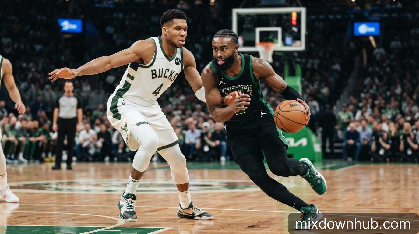 Lịch thi đấu NBA 2026-27: Những màn tái ngộ đầy cảm xúc của Jaylen Brown và Giannis Antetokounmpo - 2