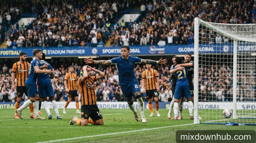 Ngoại hạng Anh 2026/27: Chelsea và Hull City chia điểm kịch tính trong ngày thi đấu bùng nổ